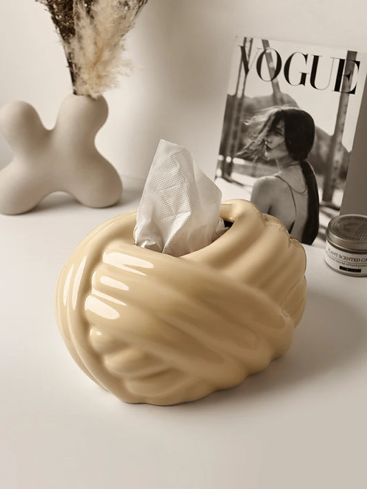 علبة مناديل للديكور