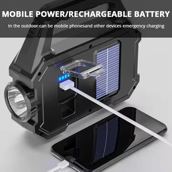Power Bank Solar Charge Waterproof بنك الطاقة، شحن بالطاقة الشمسية