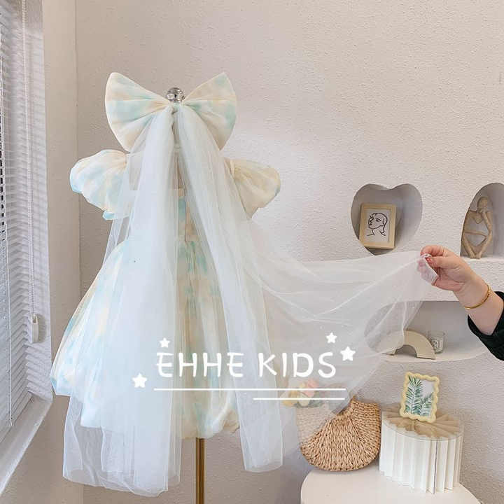 Dress Korean Version of Children's Dress Skirt -فستان بناتي صيفي جديد