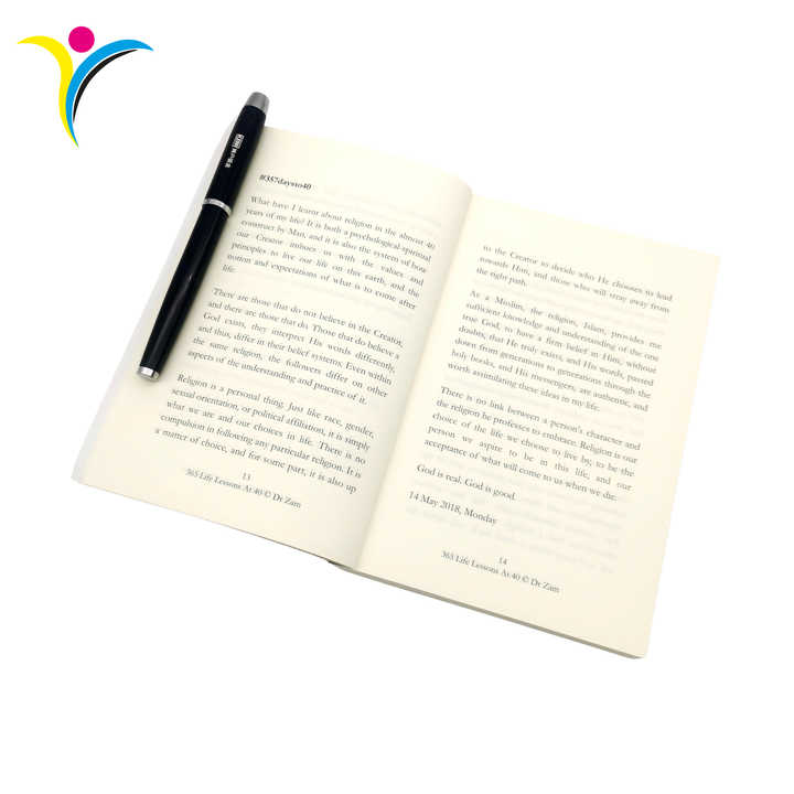 English Novel Book Custom Novel Printing