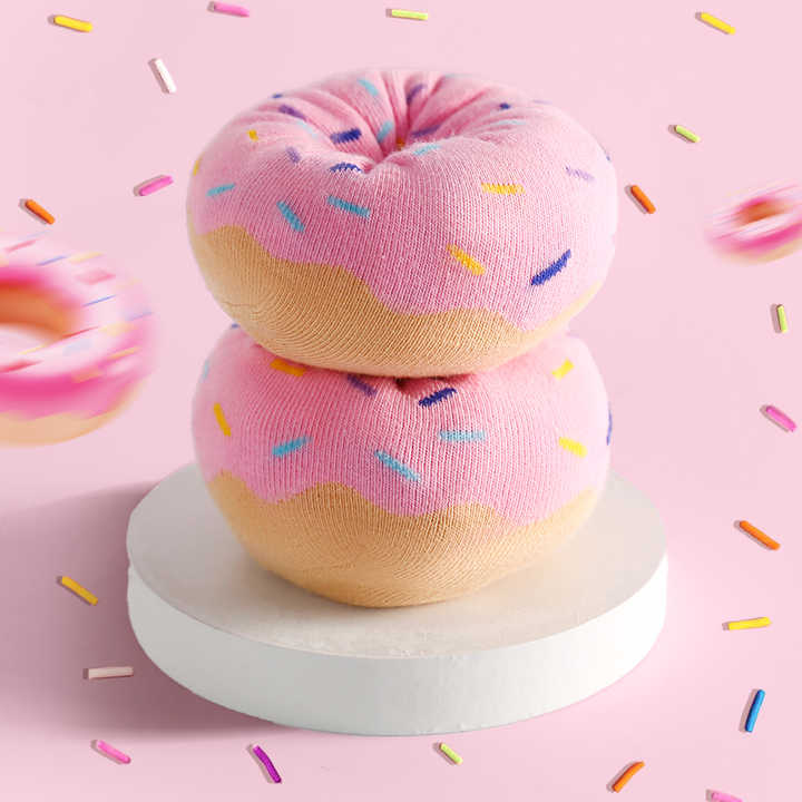 Factory Supply Wholesale Price-Funny Pink Socks