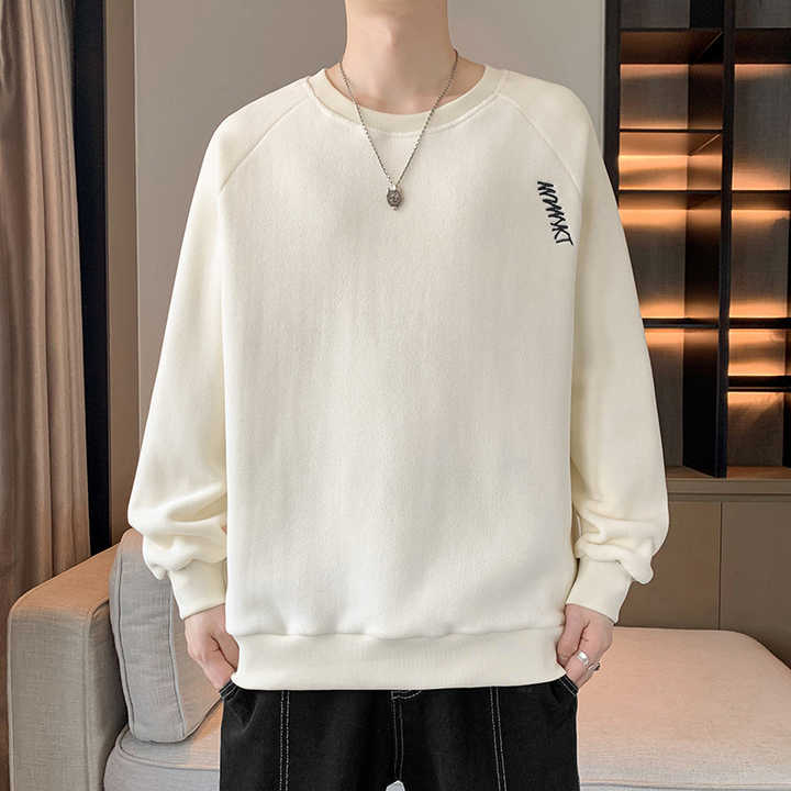 Men's Oversized Pullover -سويت شيرت