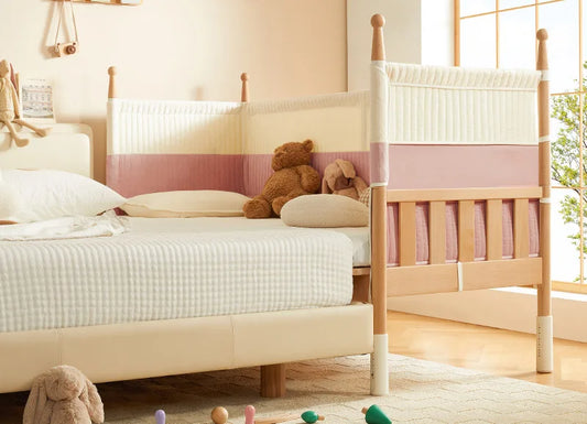 سرير أطفال خشبي محمول