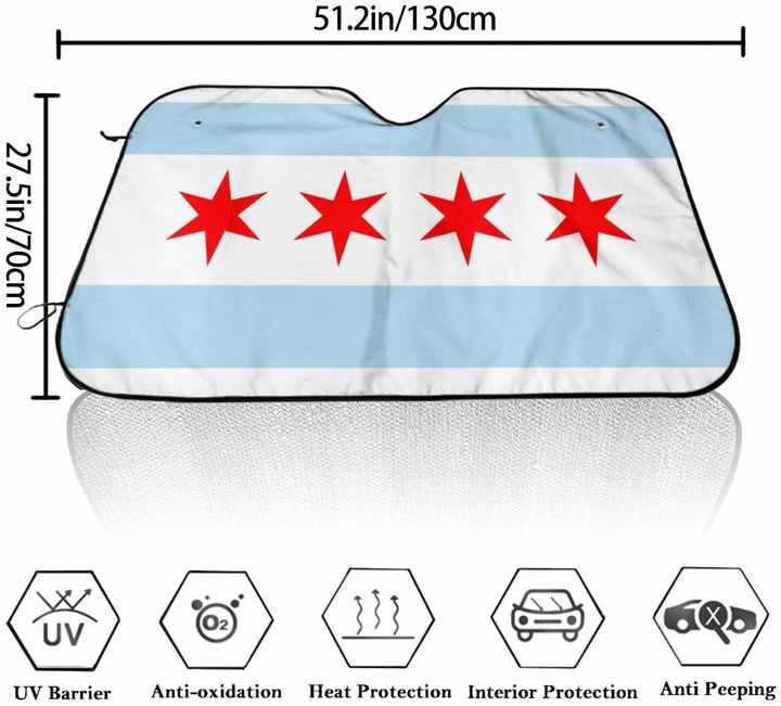 Advertisement Foldable Car Sun Shade Windshield Car Umbrella Custom Pop-Up Car Sunshade.