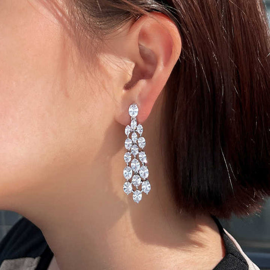 elegant long earrings