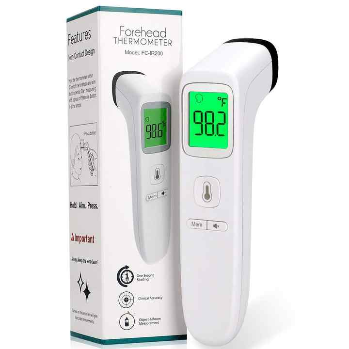 No touch forehead thermometer Non contact medical devices