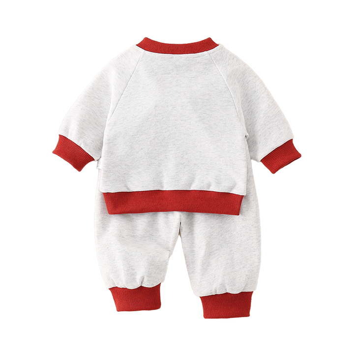 Two-Piece Set Children's Suit for 0-36 Months - طقم ملابس أطفال للربيع والخريف بتصميم جديد،