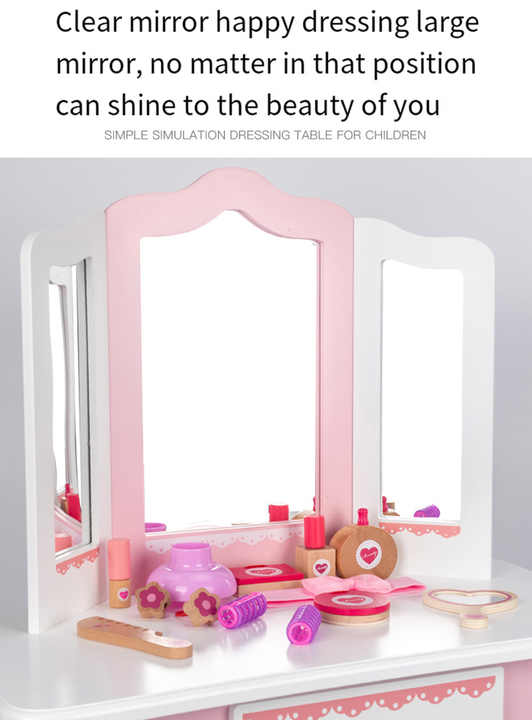 خزانة ملابس خشبية اطفال