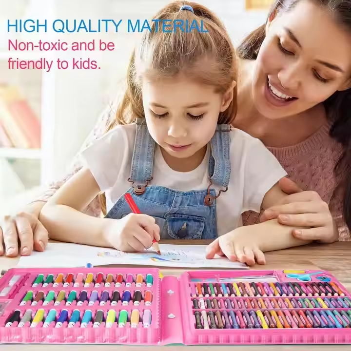 مجموعة أدوات رسم مدرسية