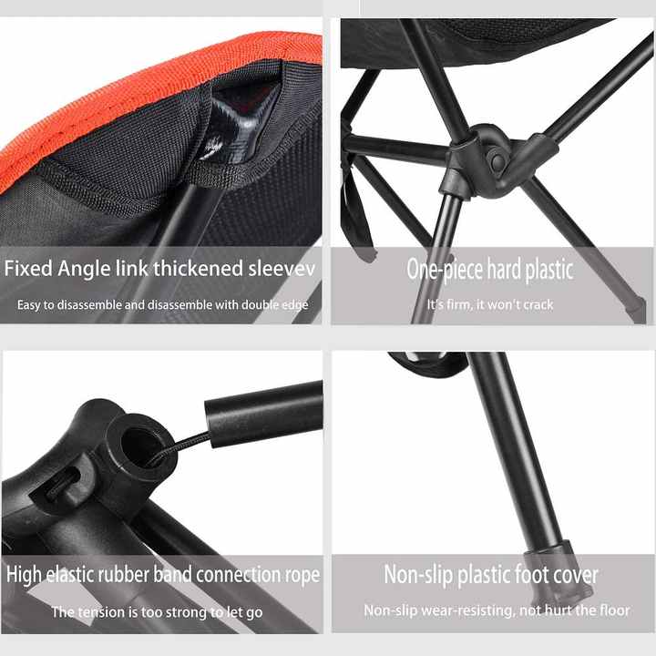 Woqi المحمولة المدمجة للطي كراسي للشاطئ . Woqi Portable Compact Folding Beach Chairs Portable