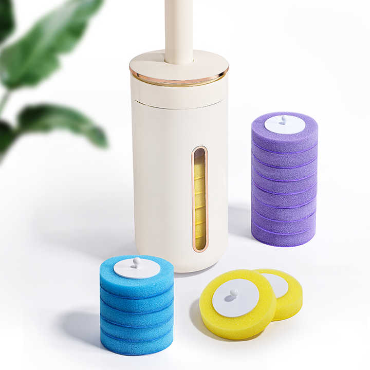 Bathroom cleaning brush