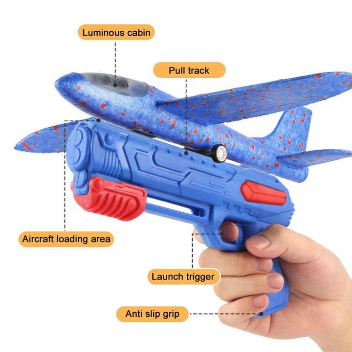 مخصص في الهواء الطلق لعب طائرة شراعية . Custom Outdoor Toy Glider Plane for