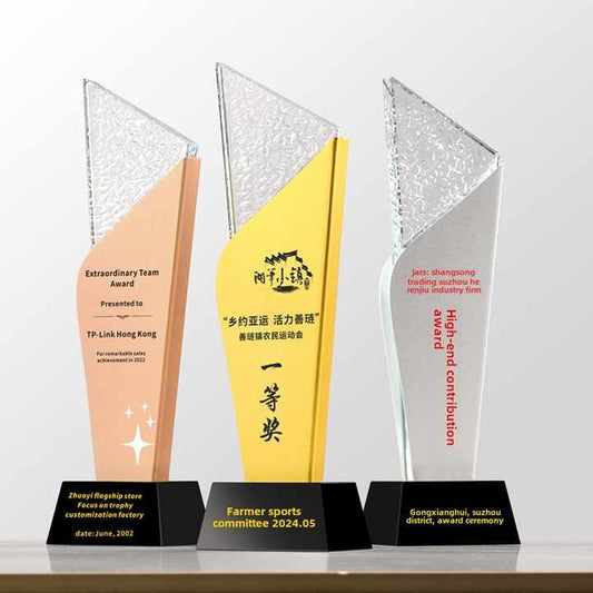 Custom Crystal Metal-Crystal Cup