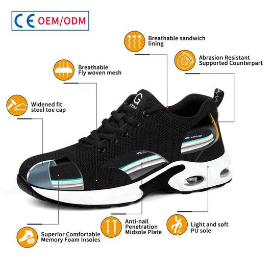 Safety shoes for men who