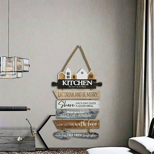 لوحات جدار خشبي