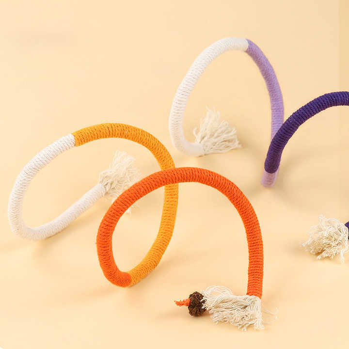 Interactive Funny Cat Chew Toy Cotton