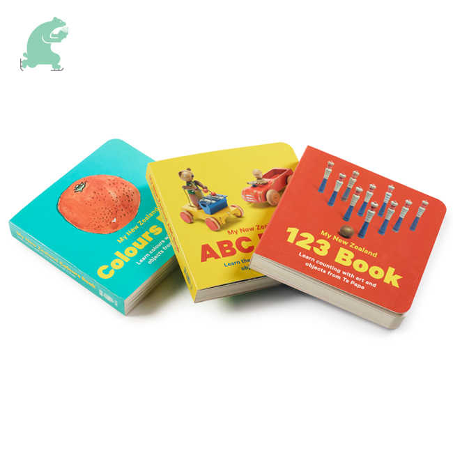 Colorful hardcover children's books novels