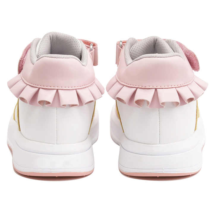 pink sneakers