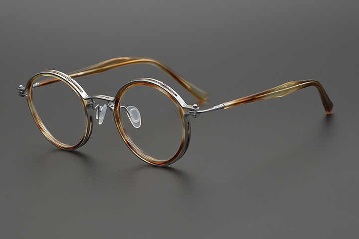 Handmade Wholesale Titanium Acetate-إطار نظارات طبية