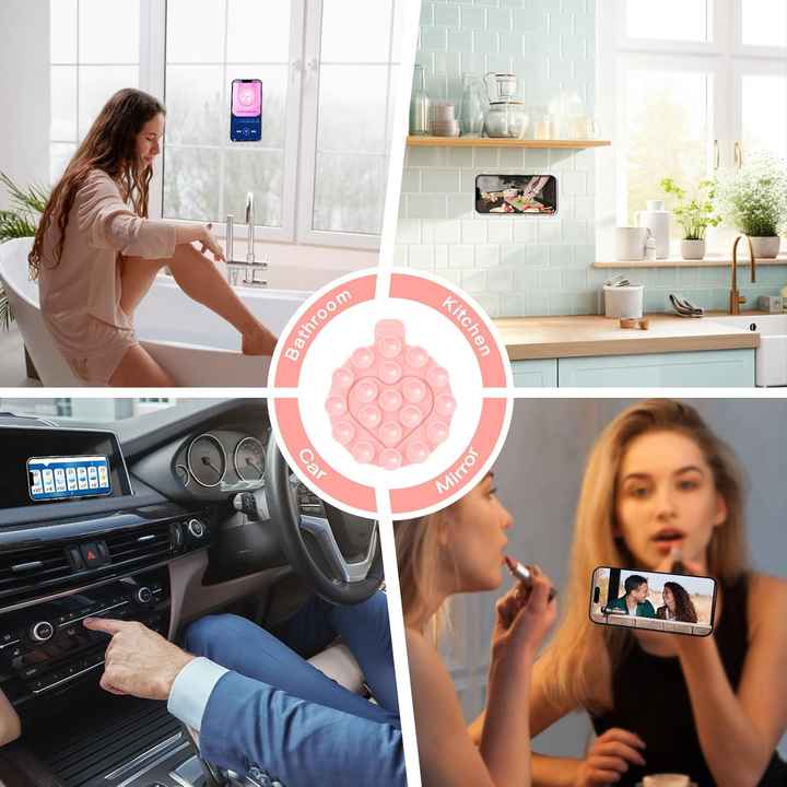 Hands Free Strong Silicone Suction Phone