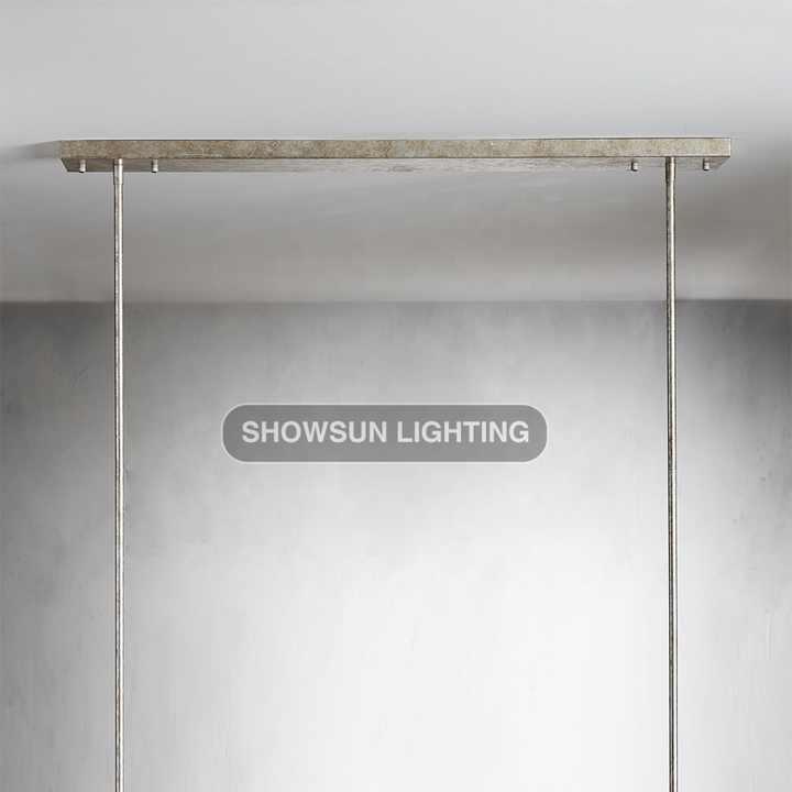 American luxury rectangular chandelier