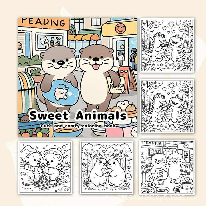 Graffiti coloring books for adults