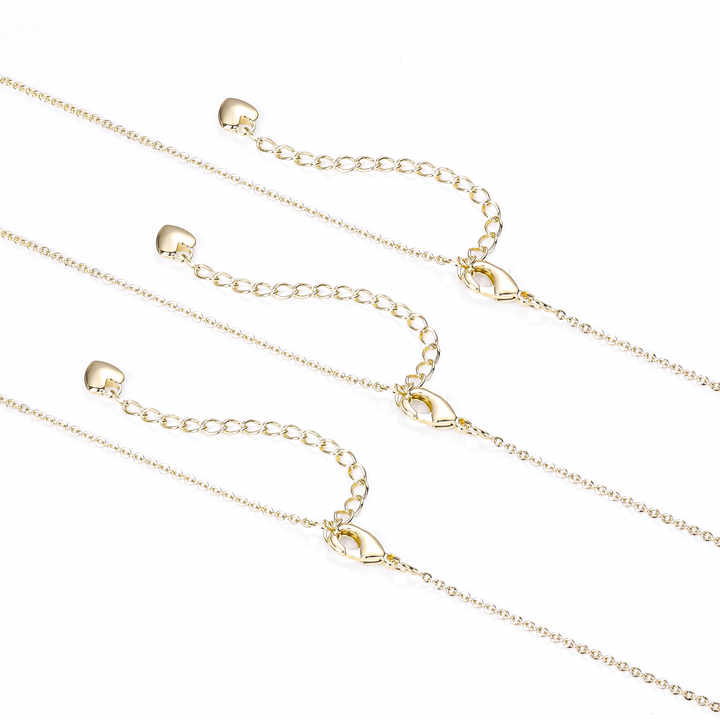 plated necklace