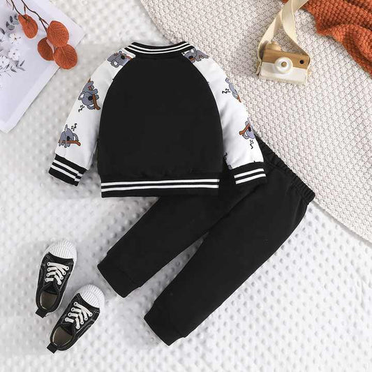 بنطلون اولاد ملابس أطفال خريفية