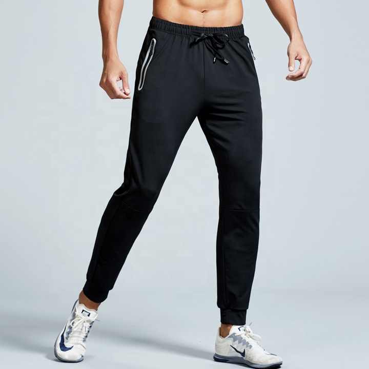 Men's Black Track Pants