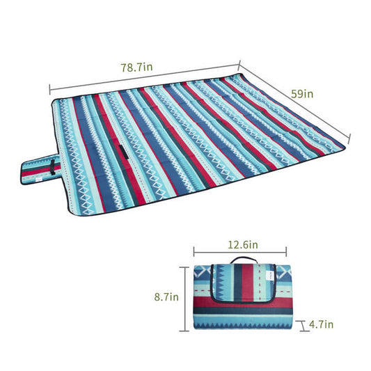 حصيرة تخييم شاطئية