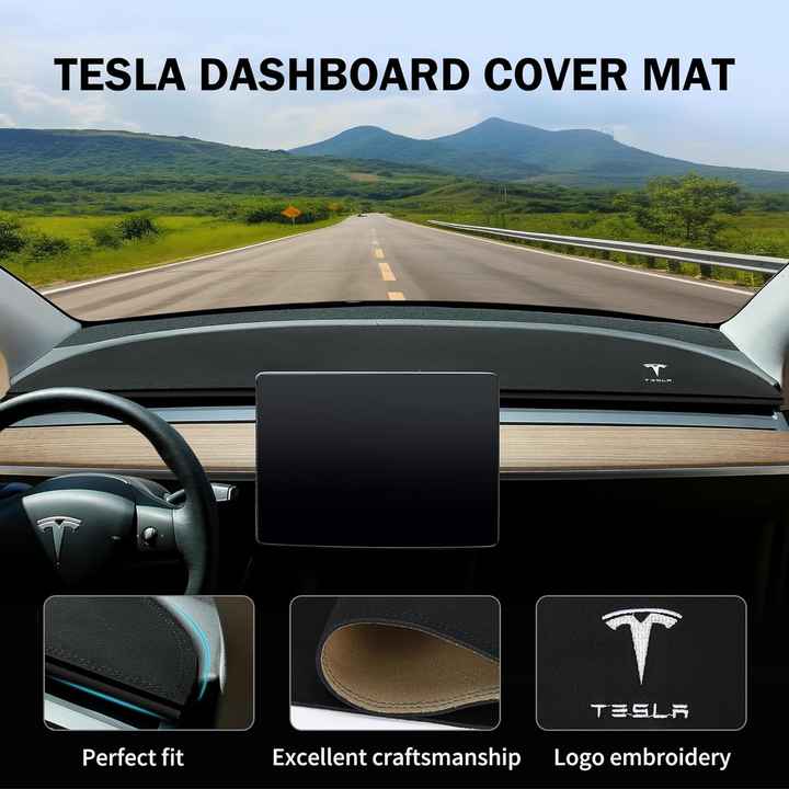 اكسسوارات سجادة لوحة عدادات السيارة غطاء . Car Dashboard Carpet Accessories Dashboard Cover Mat