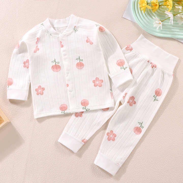 ملابس داخلية للأطفال بيجامات كم طويل