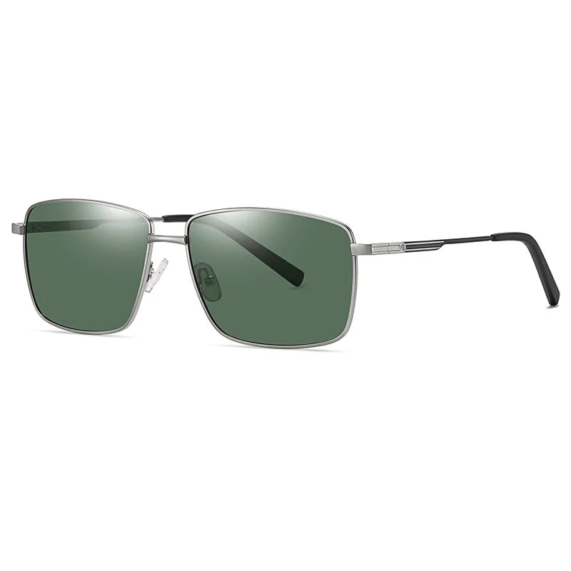 Polarized square Oversized Sunglasses- نظارات شمسية كبيرة الحجم