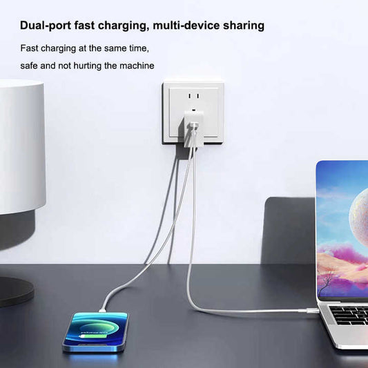 شاحن أصلي مزدوج