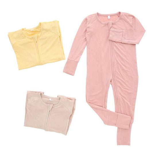 Hot Sale Customized Printing Zipper-Newborn Baby Clothes