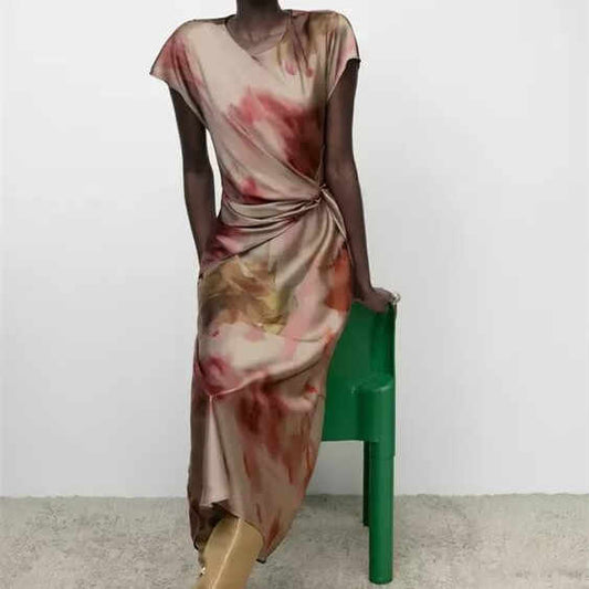 فستان خريفي وجديد