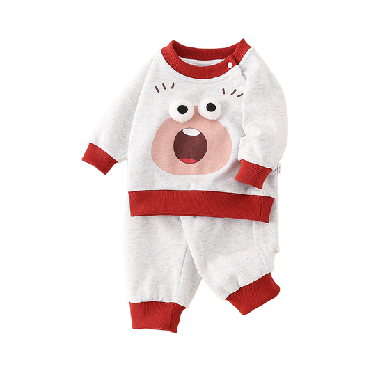 Two-Piece Set Children's Suit for 0-36 Months - New Design Spring and Autumn Baby Clothes Set,