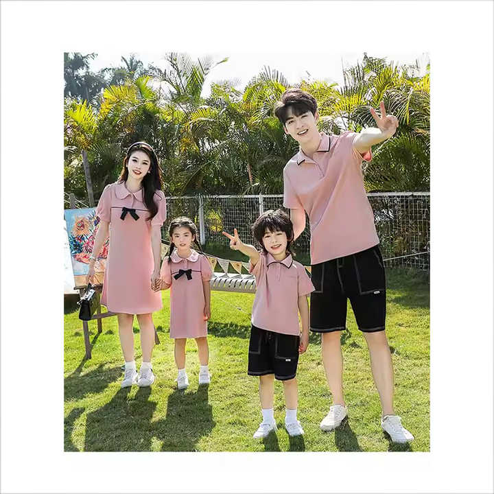 ملابس عائلية متطابقة للصيف Matching family outfits