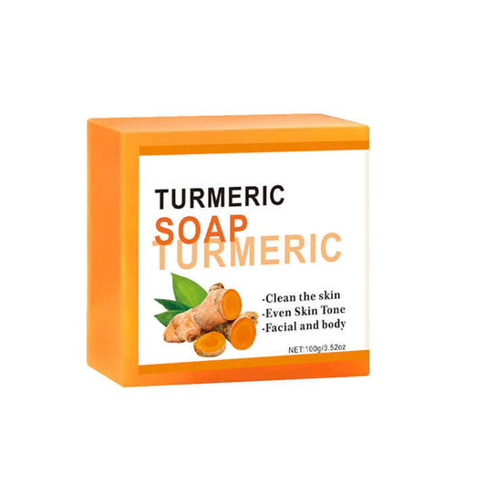 White Turmeric Square Soap