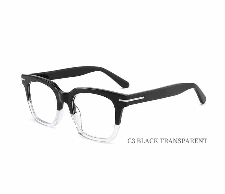 Man Optical Eyeglasses Fashion Acetate-نظارات طبية رجالية