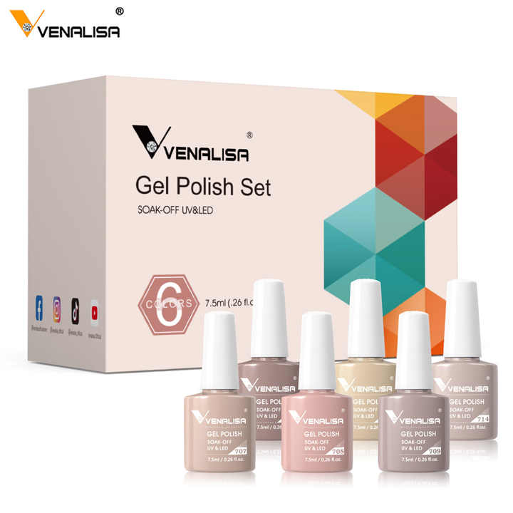 Venalisa Gel Nail Polish Set