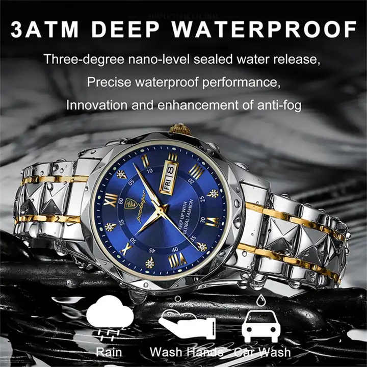 POEDAGAR 615 ساعة يد رجالية من أفضل . POEDAGAR 615 Men's Watch Top Brand