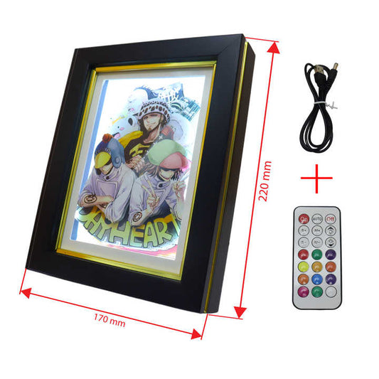 Wooden Paper Sculpture Lamps