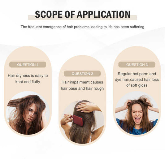 زجاجة الشامبو الأنيقة المضادة لفقدان الشعر -العنايه بالشعر