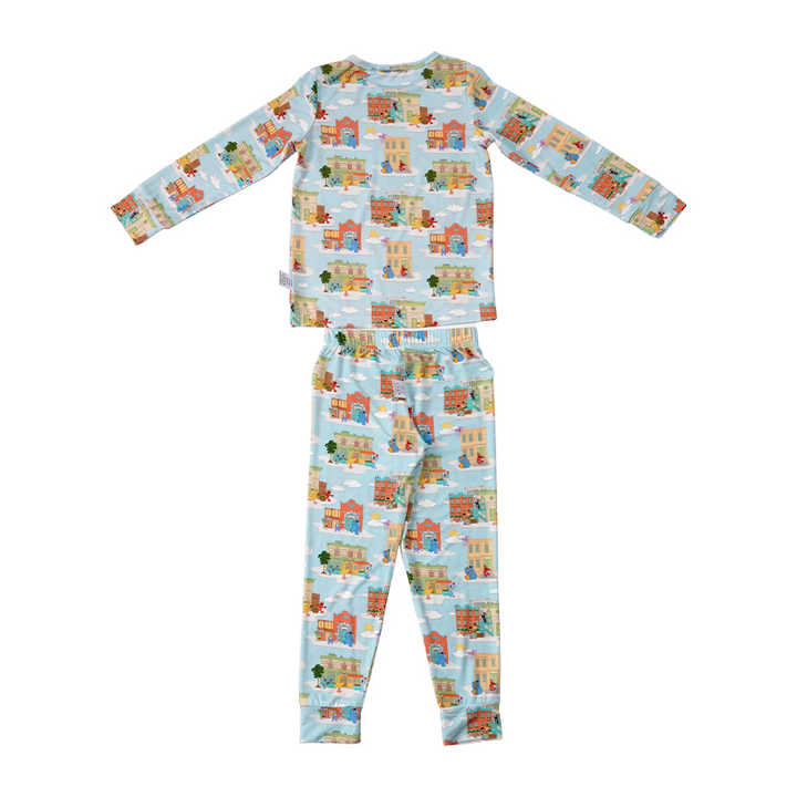 Long-sleeved children's pajamas