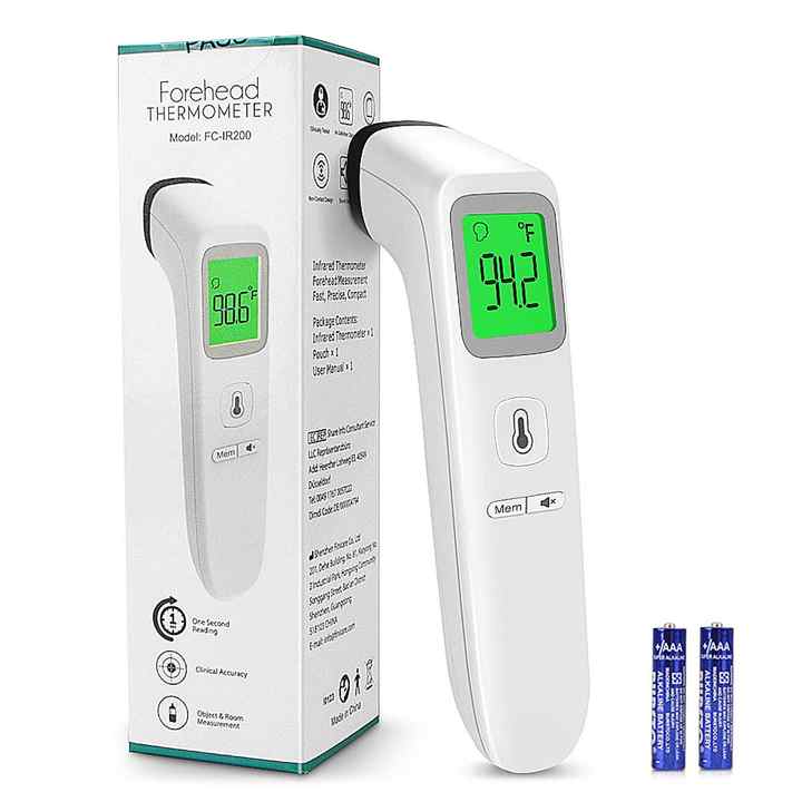 No touch forehead thermometer Non contact medical devices