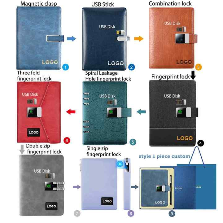 Customized Notebooks Luxury Gift
