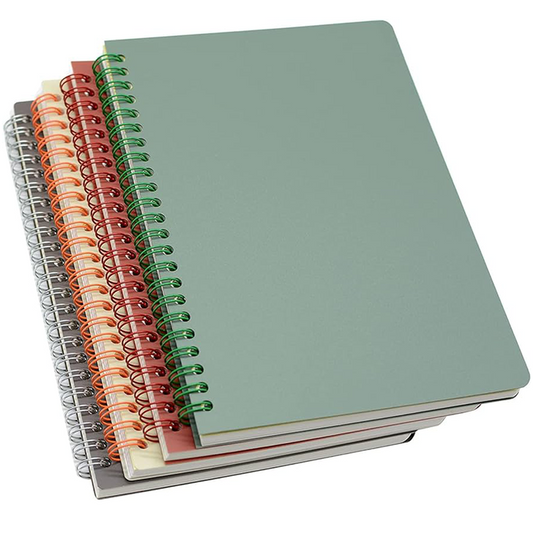 لوازم ثابتة دفتر يوميات حلزوني مخصص للمدرسة .