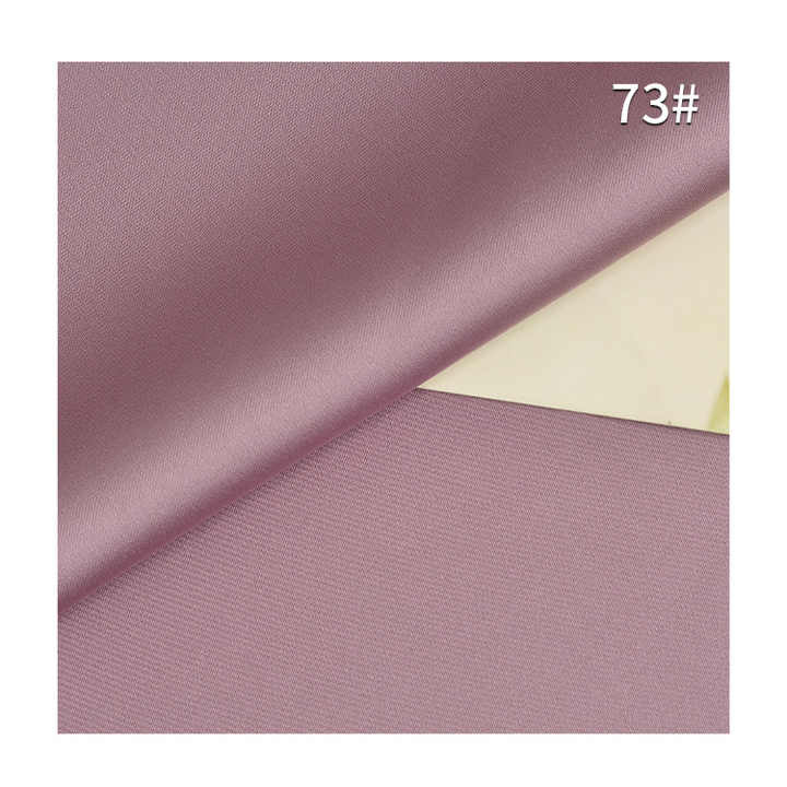 satin dress fabric double-sided acetic acid satin fabric