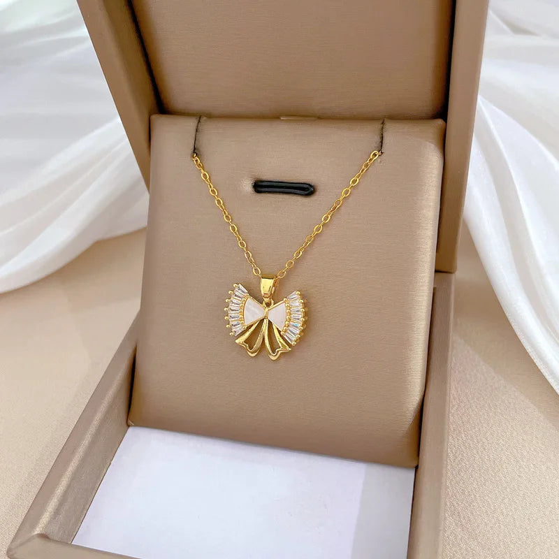 مجموعة مجوهرات عصرية جديدة مطلية بالذهب - Fashion Jewelry Set